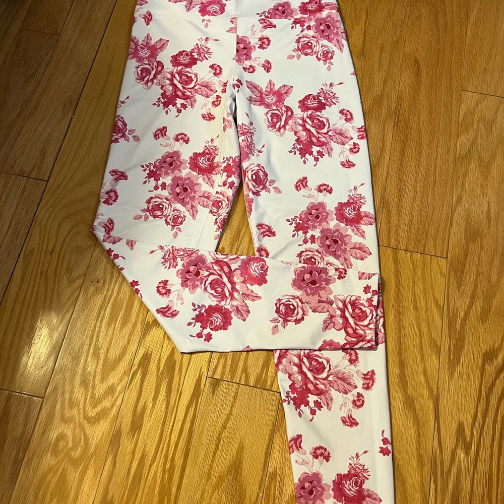 Beach Riot Piper High Rise Leggings - Pink Floral XL
